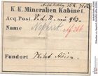 Etiketten zu Nephrit (NHMW-MIN-Af266)